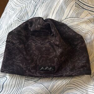 Skida Black Camouflage Beanie hat men women